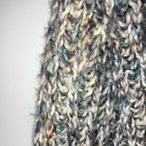 Knit Shawl Cardigan Sweater (Multi Color)